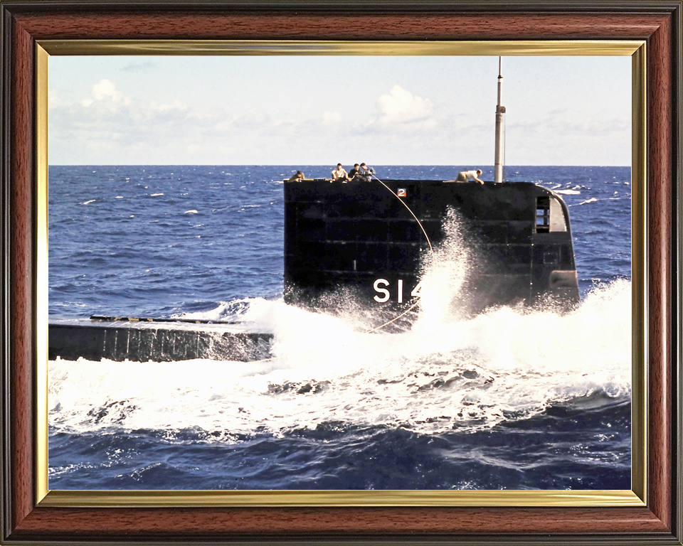 HMS Onslaught S14 Oberon Class Submarine 1963