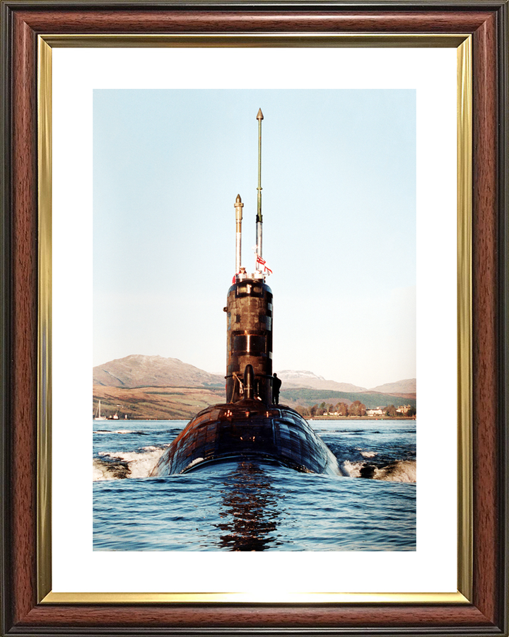 HMS Splendid S106 Swiftsure Class Submarine 2003 Paying Off