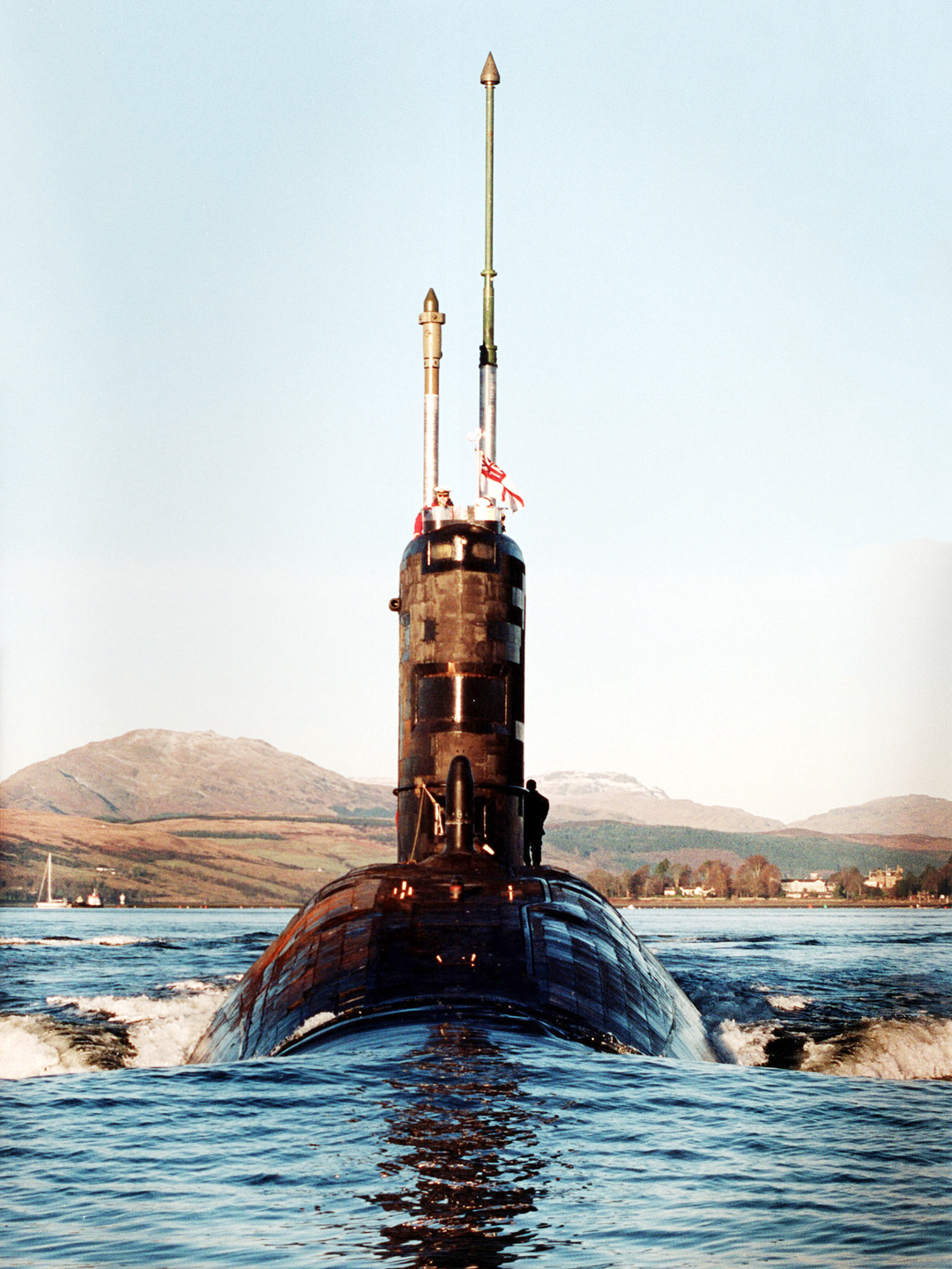 HMS Splendid S106 Swiftsure Class Submarine 2003 Paying Off