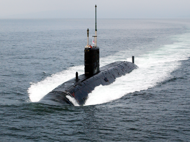 HMS Splendid S106 Swiftsure Class Submarine July 2003
