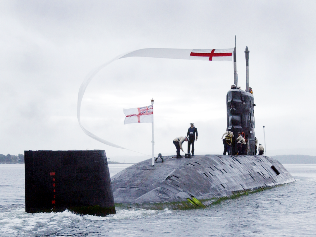 HMS Splendid S106 Swiftsure Class Submarine 2003 Decommission