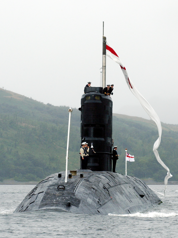 HMS Splendid S106 Swiftsure Class Submarine August 2003