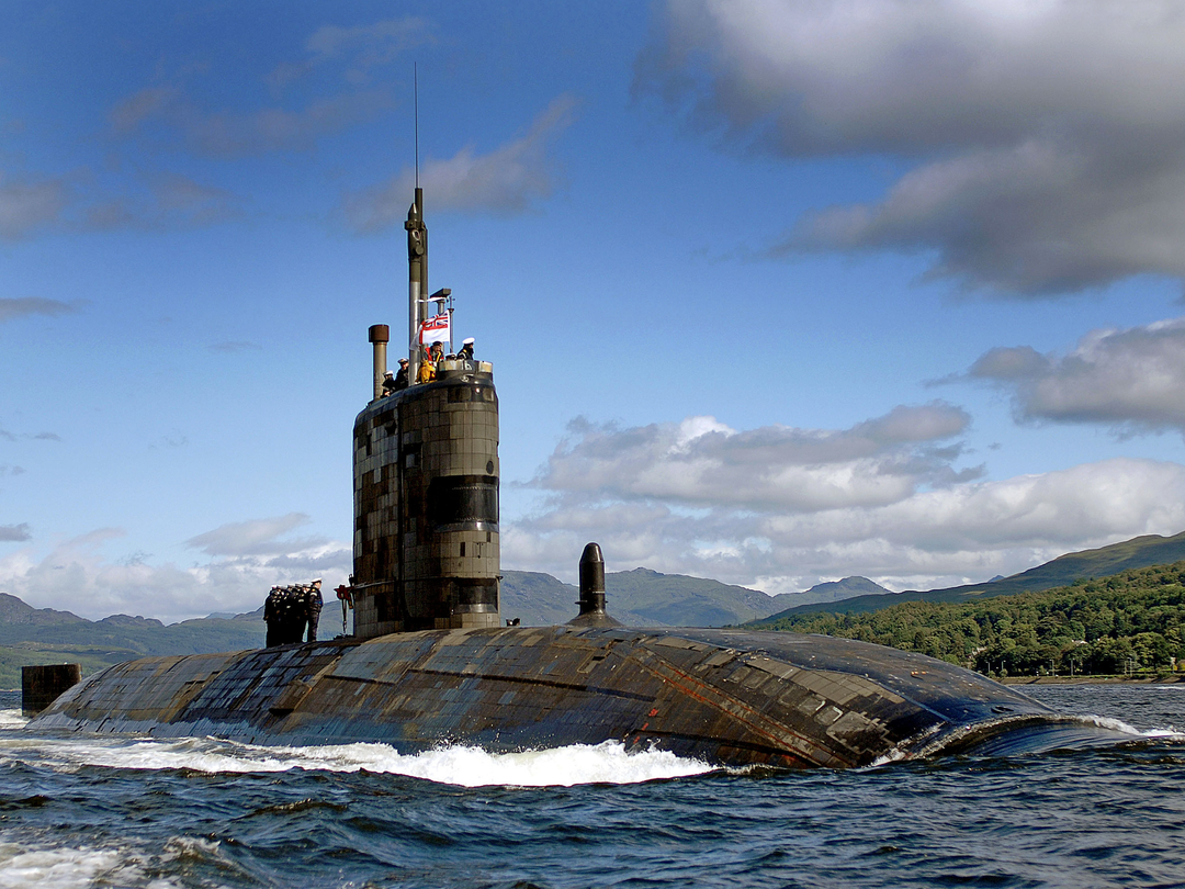 HMS Superb S109 Swiftsure Class Submarine June 2007
