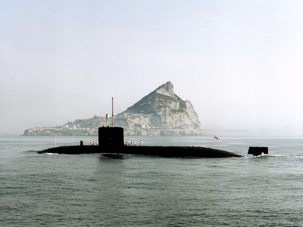 HMS Superb S109 Swiftsure Class Submarine 1994