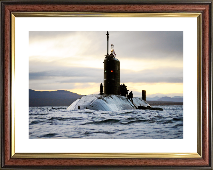 HMS Talent S92 Trafalgar Class Submarine 2009 Sunset Photo Print - Posters, Prints, & Visual Artwork - by Hampshire Prints (image 8 of 9)