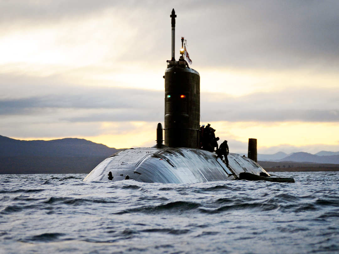 HMS Talent S92 Trafalgar Class Submarine 2009 Sunset Photo Print - Posters, Prints, & Visual Artwork - by Hampshire Prints (image 1 of 9)
