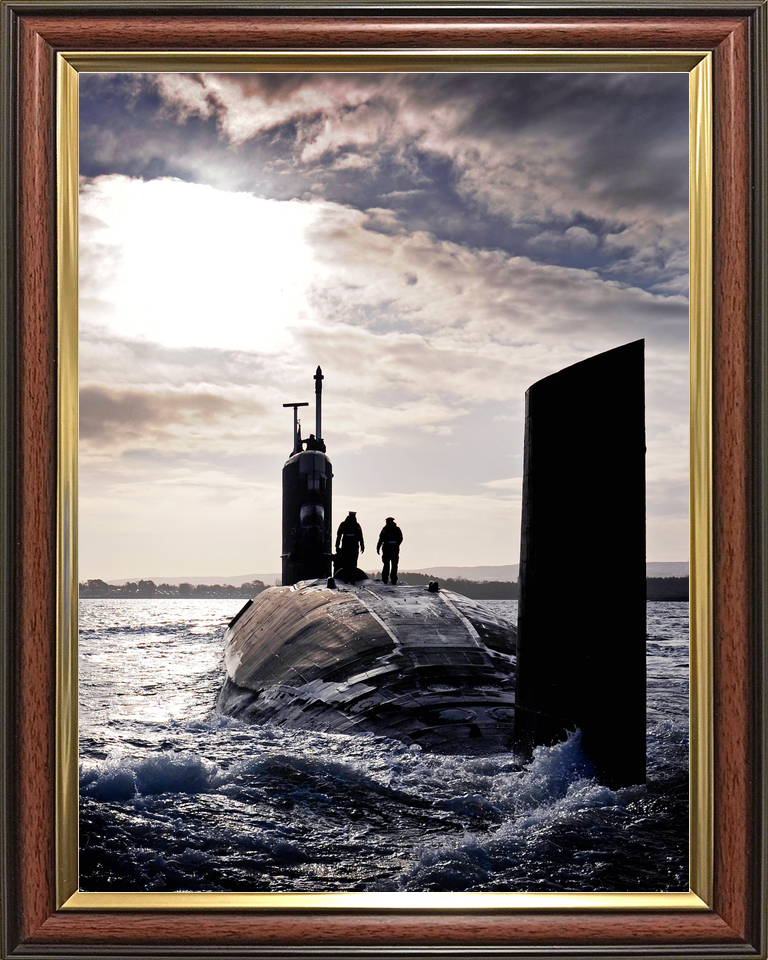 HMS Talent S92 Trafalgar Class Submarine 2009 Sunset Photo Print - Posters, Prints, & Visual Artwork - by Hampshire Prints (image 9 of 9)