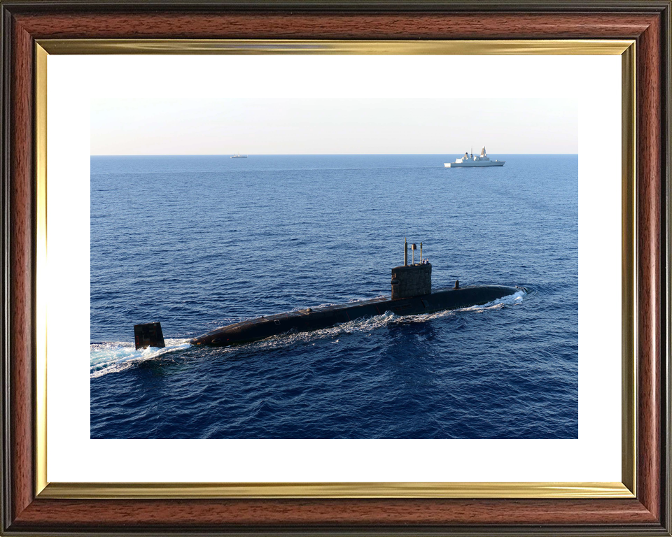 HMS Talent S92 Trafalgar Class Submarine 2013 Paying Off Photo Print - Posters, Prints, & Visual Artwork - by Hampshire Prints (image 8 of 9)
