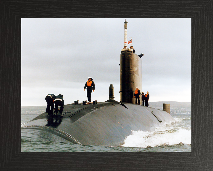 HMS Trafalgar S107 Trafalgar Class Submarine 1991 Photo Print - Posters, Prints, & Visual Artwork - by Hampshire Prints (image 3 of 9)