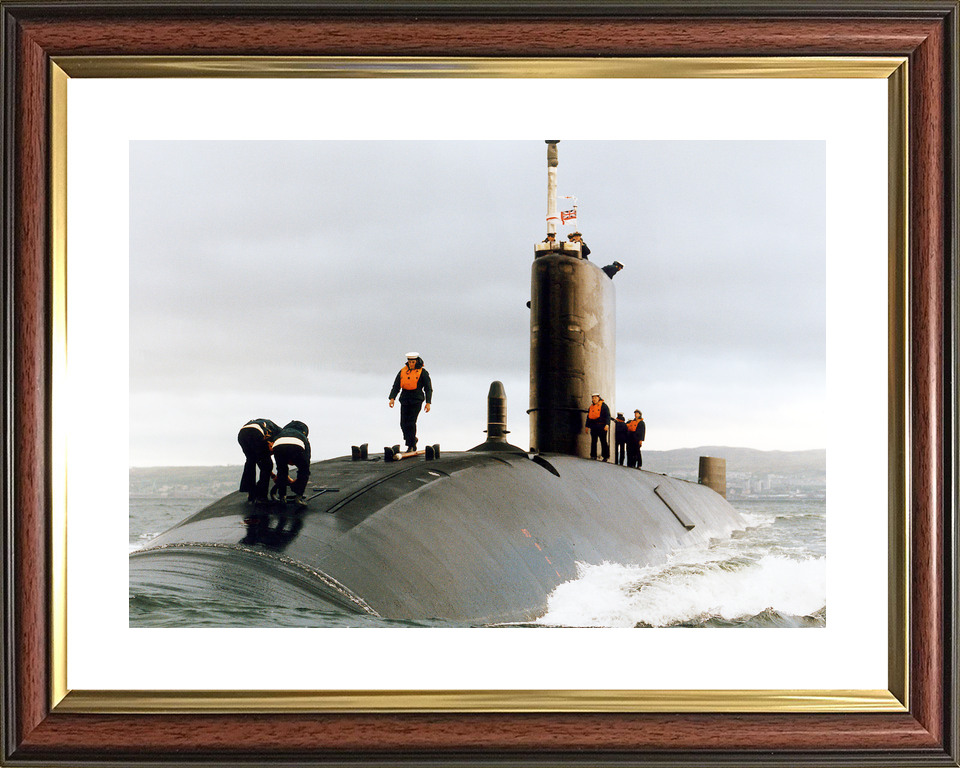 HMS Trafalgar S107 Trafalgar Class Submarine 1991 Photo Print - Posters, Prints, & Visual Artwork - by Hampshire Prints (image 8 of 9)