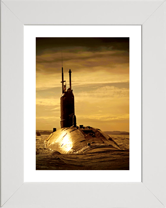 HMS Triumph S93 Trafalgar Class Submarine 2009 Sunset Photo Print - Posters, Prints, & Visual Artwork - by Hampshire Prints (image 4 of 9)
