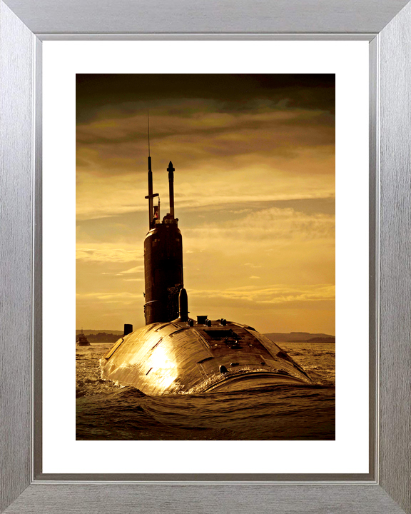 HMS Triumph S93 Trafalgar Class Submarine 2009 Sunset Photo Print - Posters, Prints, & Visual Artwork - by Hampshire Prints (image 6 of 9)