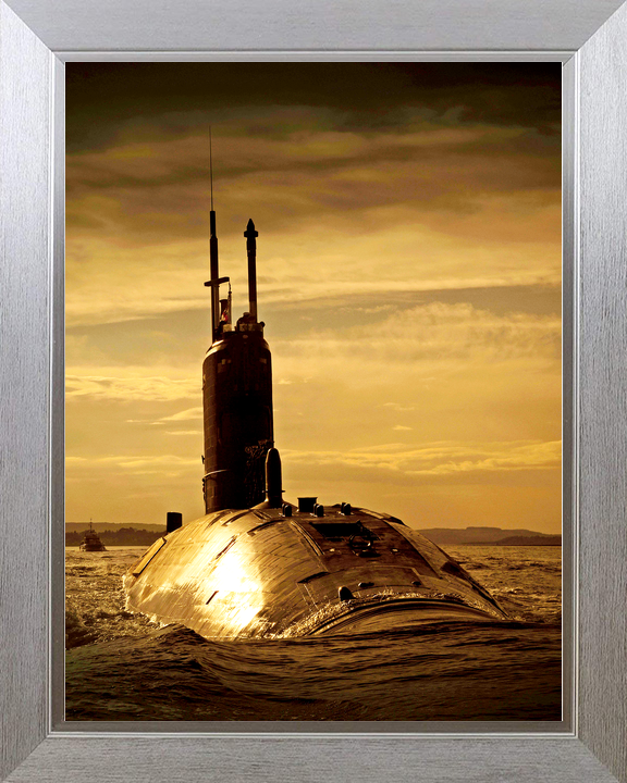 HMS Triumph S93 Trafalgar Class Submarine 2009 Sunset Photo Print - Posters, Prints, & Visual Artwork - by Hampshire Prints (image 7 of 9)