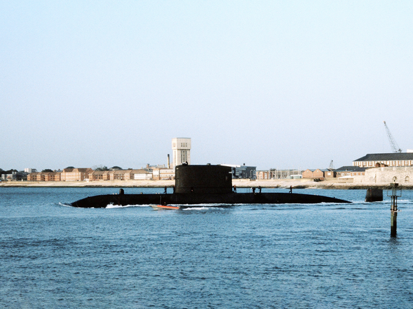 HMS Unseen S41 Upholder Class Submarine 1992 Portsmouth