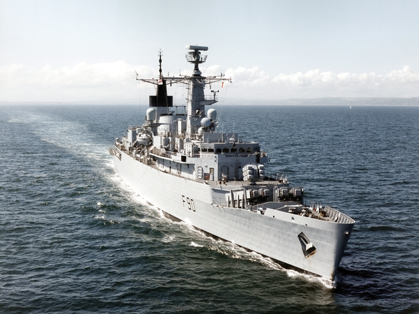 HMS Brilliant F90 Type 22 Frigate February 2001