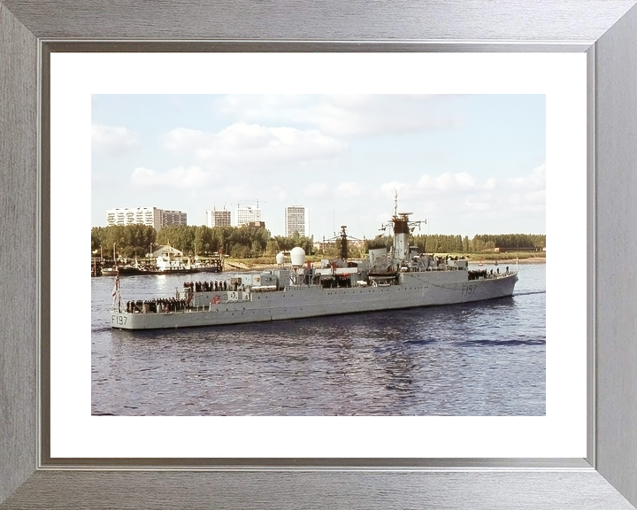 HMS Grenville (F197) (R97) Royal Navy U Class Destroyer Leaving Harbour Photo Print Wall Art Decor - Posters, Prints, & Visual Artwork - by Hampshire Prints (image 6 of 9)