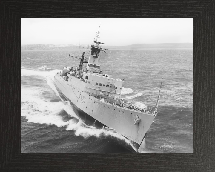 HMS Grenville (F197) (R97) Royal Navy U Class Destroyer Underway Photo Print Wall Art Decor - Posters, Prints, & Visual Artwork - by Hampshire Prints (image 3 of 9)