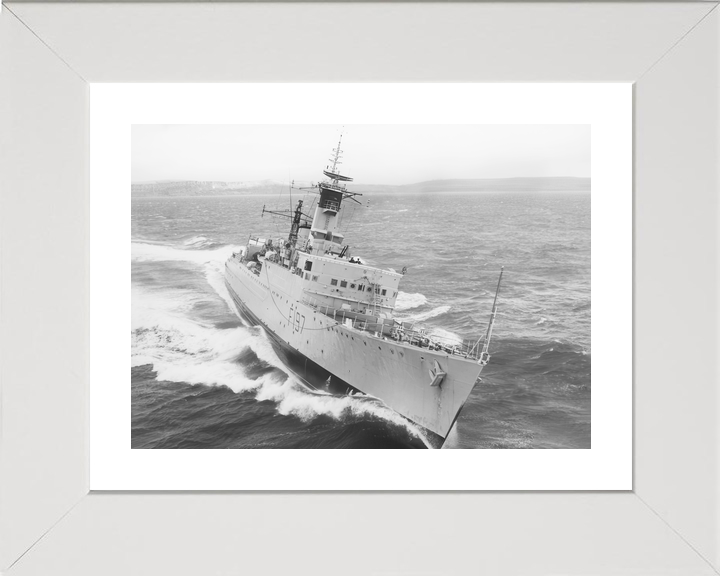 HMS Grenville (F197) (R97) Royal Navy U Class Destroyer Underway Photo Print Wall Art Decor - Posters, Prints, & Visual Artwork - by Hampshire Prints (image 4 of 9)