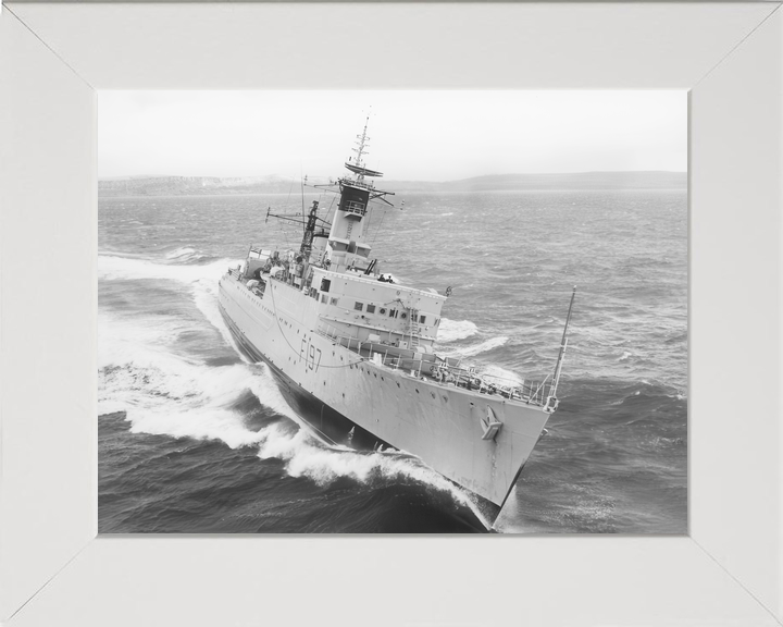 HMS Grenville (F197) (R97) Royal Navy U Class Destroyer Underway Photo Print Wall Art Decor - Posters, Prints, & Visual Artwork - by Hampshire Prints (image 5 of 9)