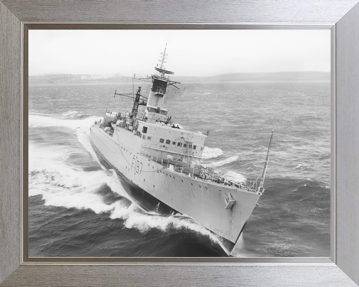HMS Grenville (F197) (R97) Royal Navy U Class Destroyer Underway Photo Print Wall Art Decor - Posters, Prints, & Visual Artwork - by Hampshire Prints (image 7 of 9)