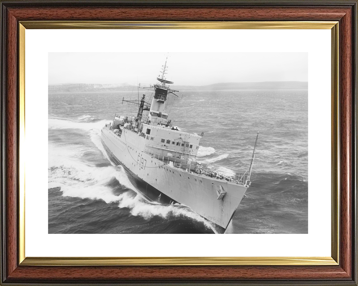 HMS Grenville (F197) (R97) Royal Navy U Class Destroyer Underway Photo Print Wall Art Decor - Posters, Prints, & Visual Artwork - by Hampshire Prints (image 8 of 9)