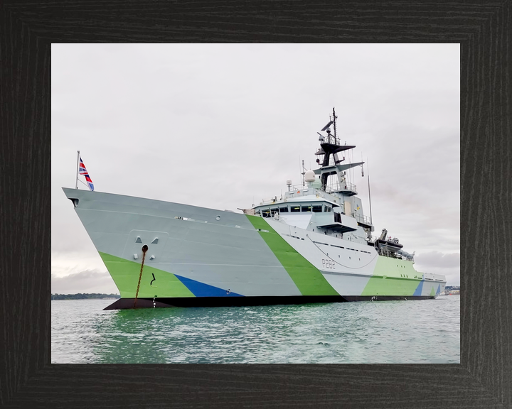 HMS Severn P282 River Class Patrol Vessel January 2022 Photo Print - Posters, Prints, & Visual Artwork - by Hampshire Prints (image 3 of 9)