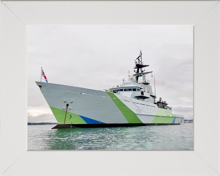 HMS Severn P282 River Class Patrol Vessel January 2022 Photo Print - Posters, Prints, & Visual Artwork - by Hampshire Prints (image 5 of 9)