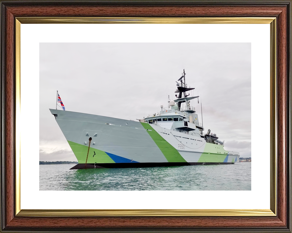 HMS Severn P282 River Class Patrol Vessel January 2022 Photo Print - Posters, Prints, & Visual Artwork - by Hampshire Prints (image 8 of 9)