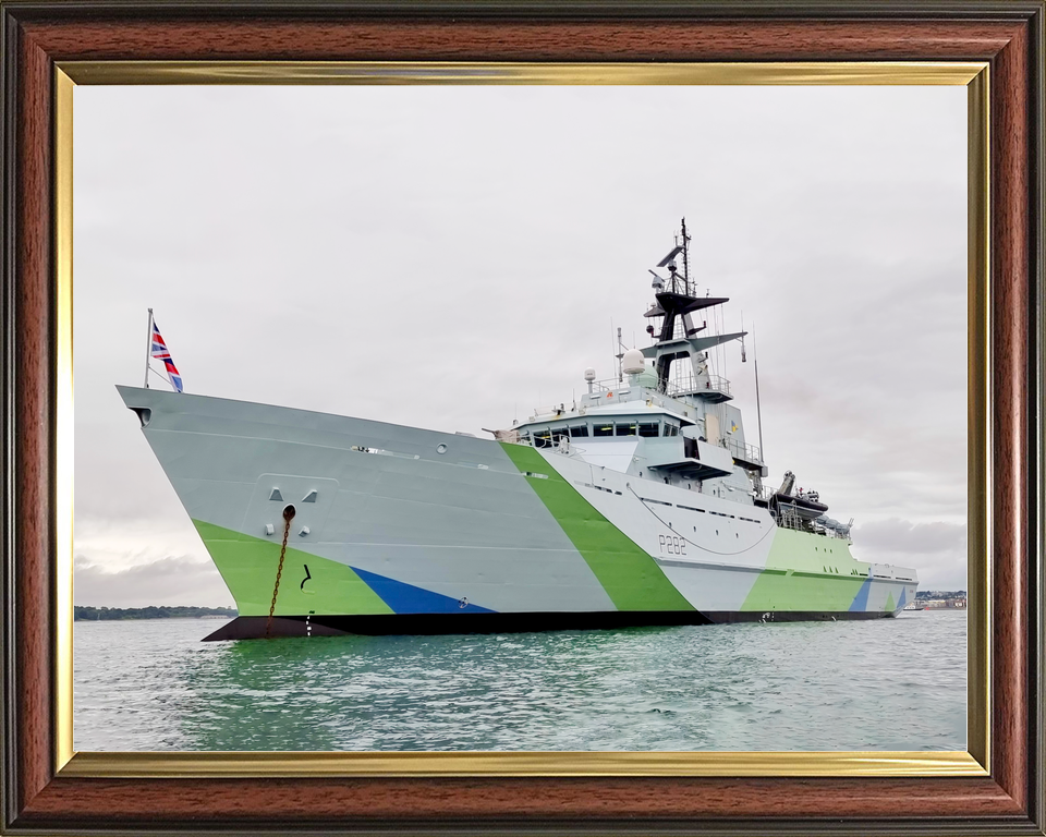 HMS Severn P282 River Class Patrol Vessel January 2022 Photo Print - Posters, Prints, & Visual Artwork - by Hampshire Prints (image 9 of 9)