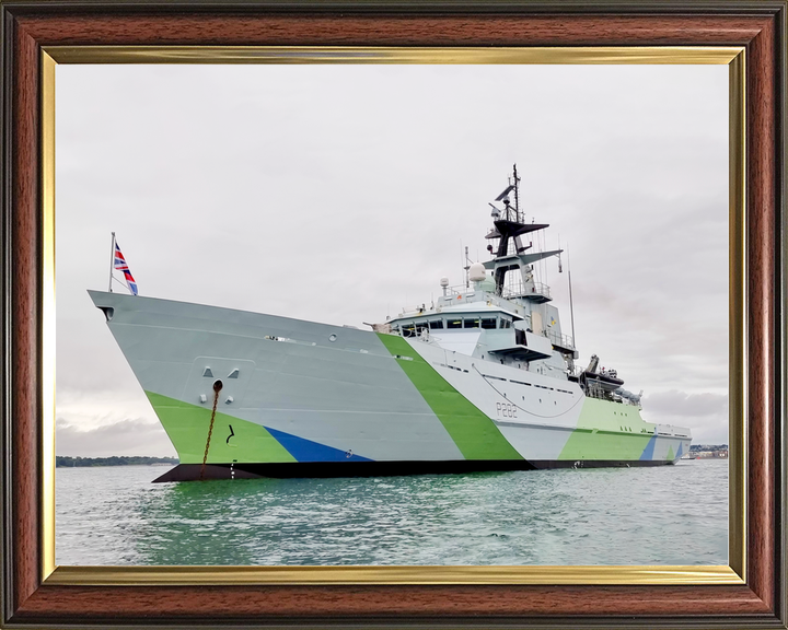 HMS Severn P282 River Class Patrol Vessel January 2022 Photo Print - Posters, Prints, & Visual Artwork - by Hampshire Prints (image 9 of 9)