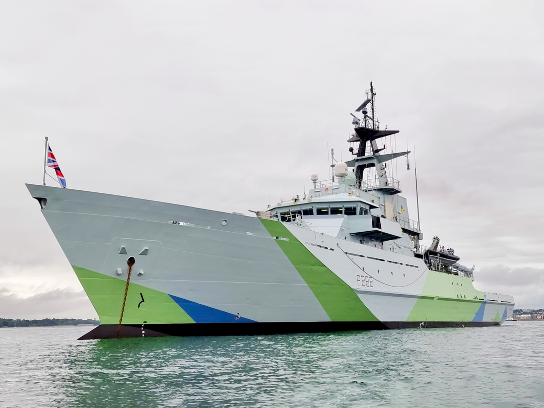 HMS Severn P282 River Class Patrol Vessel January 2022 Photo Print - Posters, Prints, & Visual Artwork - by Hampshire Prints (image 1 of 9)