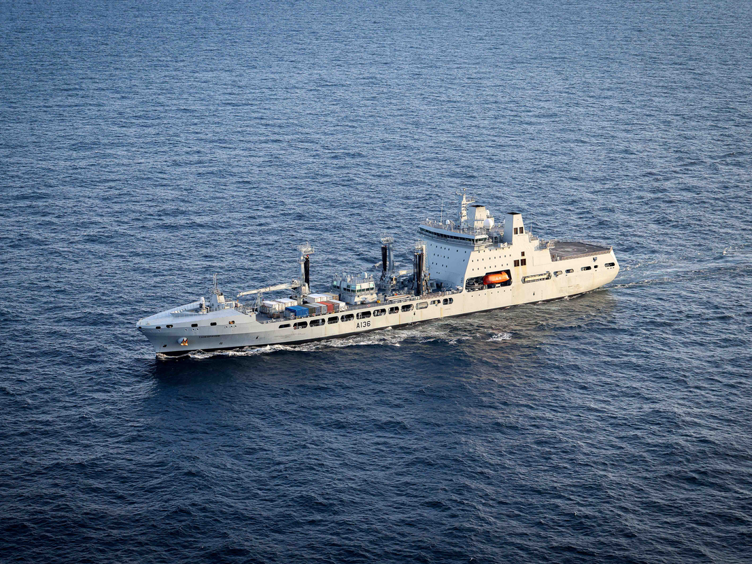 RFA Tidespring (A136) Photo Print - at Sea 2025 - Royal Fleet Auxiliary Tide Class Tanker Hampshire Prints 6 x 4 No Frame No