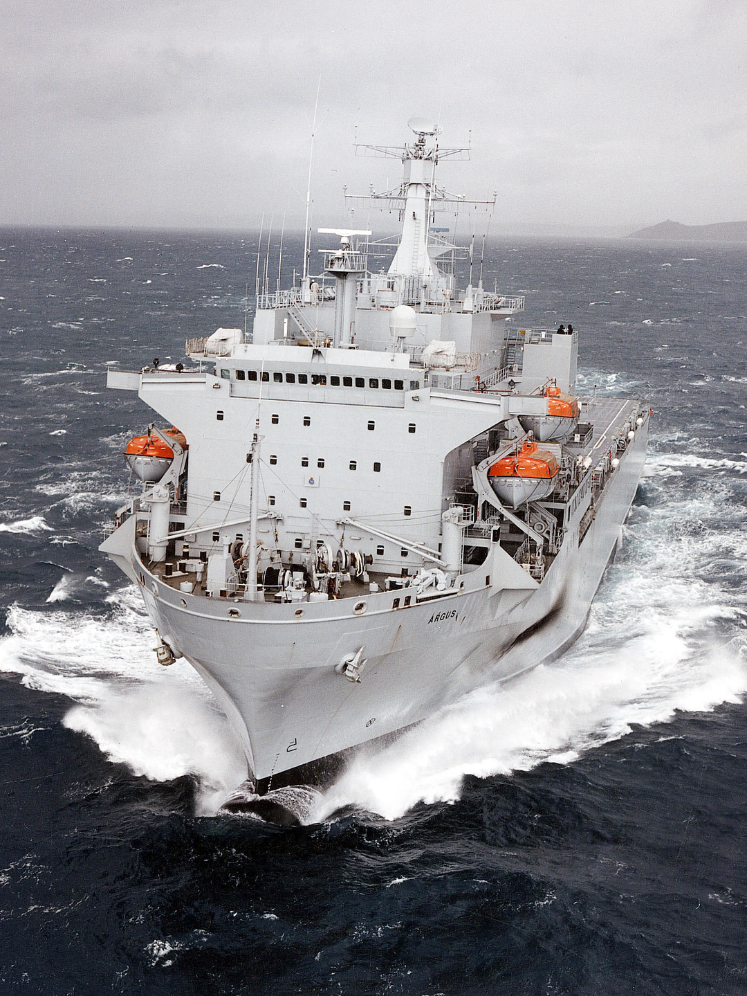 RFA Argus A135 Casualty Class Ship April 2009 At Sea Photo Print - Posters, Prints, & Visual Artwork - by Hampshire Prints (image 1 of 9)