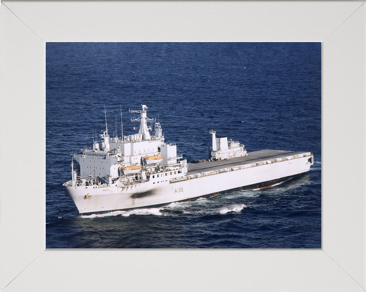 RFA Argus A135 Casualty Class Ship April 2009 Underway