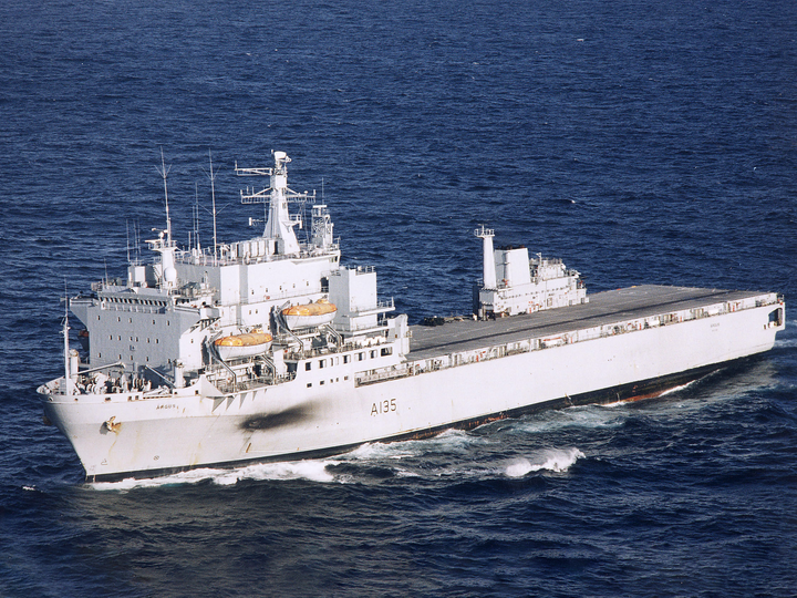 RFA Argus (A135) Photo Print - Underway 2009 - Royal Fleet Auxiliary Casualty Class Ship Posters, Prints, & Visual Artwork Hampshire Prints 6 x 4 No Frame No