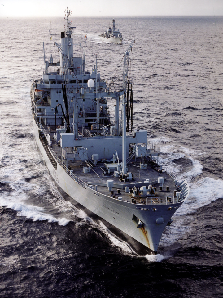 RFA Grey Rover (A269) Photo Print - High Bow View - Royal Fleet Auxiliary Rover Class Tanker Posters, Prints, & Visual Artwork Hampshire Prints 6 x 4 No Frame No