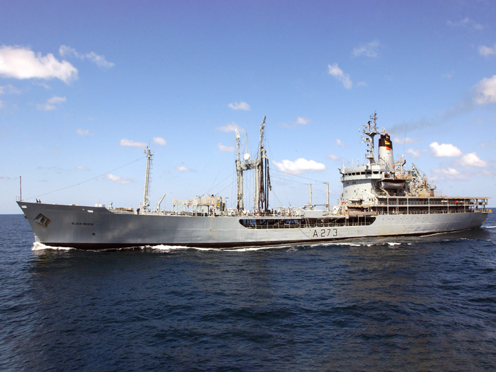 RFA Black Rover (A273) Photo Print - At Sea 2005 - Royal Fleet Auxiliary Rover Class Tanker Posters, Prints, & Visual Artwork Hampshire Prints 6 x 4 No Frame No