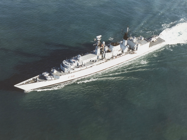 HMS Coventry F98 Type 22 Frigate November 2002