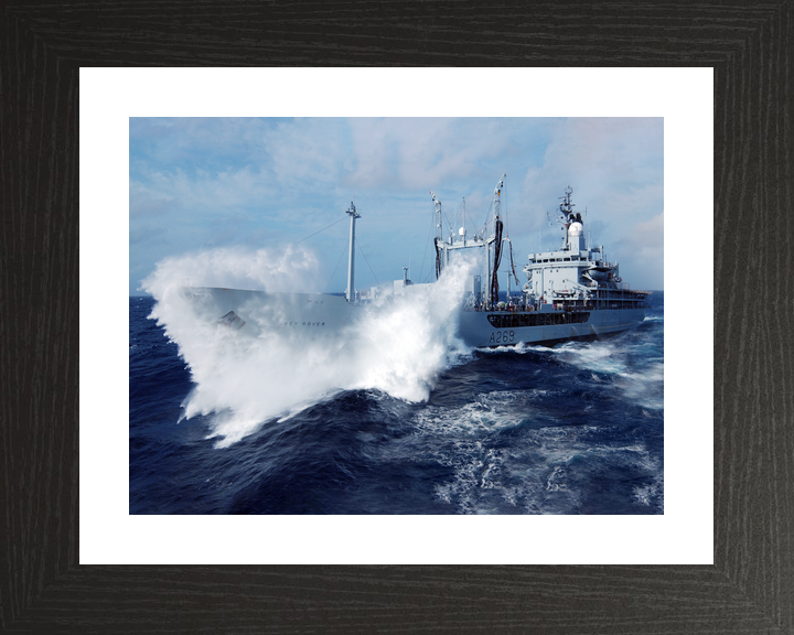 RFA Grey Rover A269 Rover Class Tanker February 2006 Photo Print - Posters, Prints, & Visual Artwork - by Hampshire Prints (image 2 of 9)