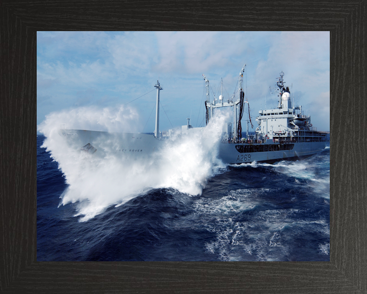 RFA Grey Rover A269 Rover Class Tanker February 2006 Photo Print - Posters, Prints, & Visual Artwork - by Hampshire Prints (image 3 of 9)
