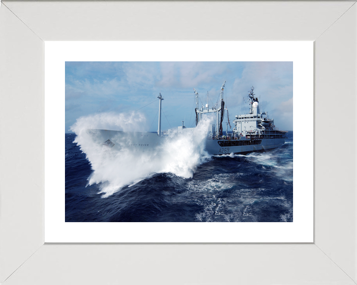 RFA Grey Rover A269 Rover Class Tanker February 2006 Photo Print - Posters, Prints, & Visual Artwork - by Hampshire Prints (image 4 of 9)