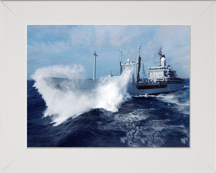 RFA Grey Rover A269 Rover Class Tanker February 2006 Photo Print - Posters, Prints, & Visual Artwork - by Hampshire Prints (image 5 of 9)