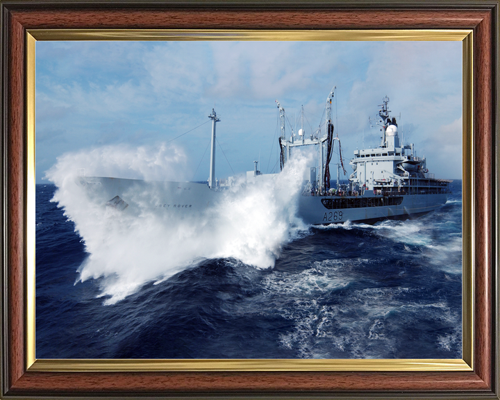 RFA Grey Rover A269 Rover Class Tanker February 2006 Photo Print - Posters, Prints, & Visual Artwork - by Hampshire Prints (image 9 of 9)