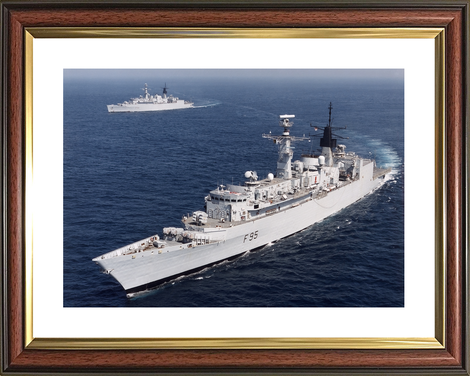 HMS London F95 Type 22 Frigate 2001 Photo Print - Posters, Prints, & Visual Artwork - by Hampshire Prints (image 8 of 9)