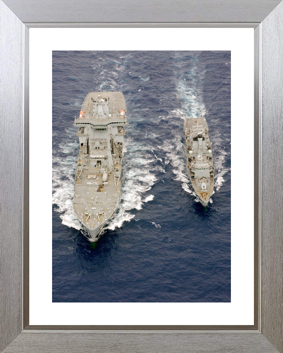 RFA Wave Ruler A390 Wave Class Tanker August 2006 HMS Iron Duke Aerial View Photo Print - Posters, Prints, & Visual Artwork - by Hampshire Prints (image 6 of 9)