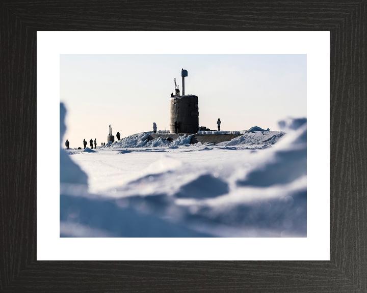 HMS Trenchant S91 Trafalgar Class Submarine Arctic Photo Print - Posters, Prints, & Visual Artwork - by Hampshire Prints (image 2 of 9)