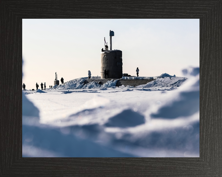 HMS Trenchant S91 Trafalgar Class Submarine Arctic Photo Print - Posters, Prints, & Visual Artwork - by Hampshire Prints (image 3 of 9)