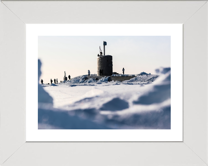 HMS Trenchant S91 Trafalgar Class Submarine Arctic Photo Print - Posters, Prints, & Visual Artwork - by Hampshire Prints (image 4 of 9)
