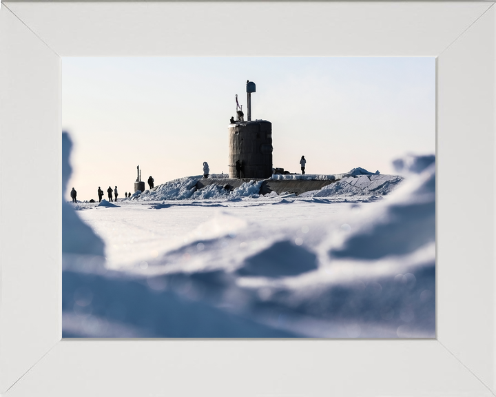 HMS Trenchant S91 Trafalgar Class Submarine Arctic Photo Print - Posters, Prints, & Visual Artwork - by Hampshire Prints (image 5 of 9)