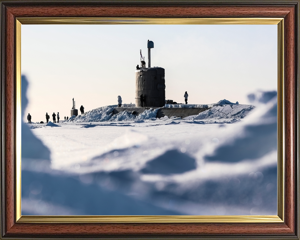 HMS Trenchant S91 Trafalgar Class Submarine Arctic Photo Print - Posters, Prints, & Visual Artwork - by Hampshire Prints (image 9 of 9)